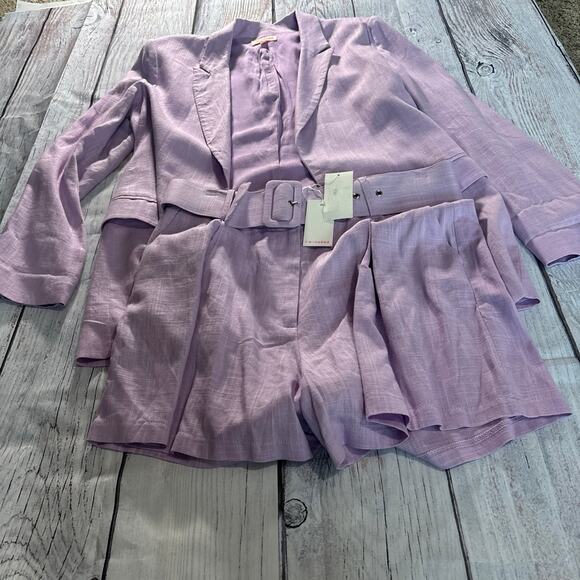 Re named Lilac suit set nwt medium - Picture 3 of 3